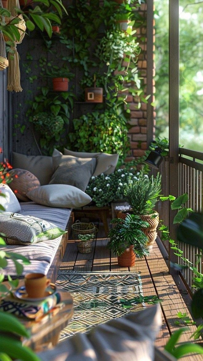 🌸 ۱۰ ایده الهام‌بخش برای طراحی بالکن و فضای سبز در آپارتمان‌های شهری