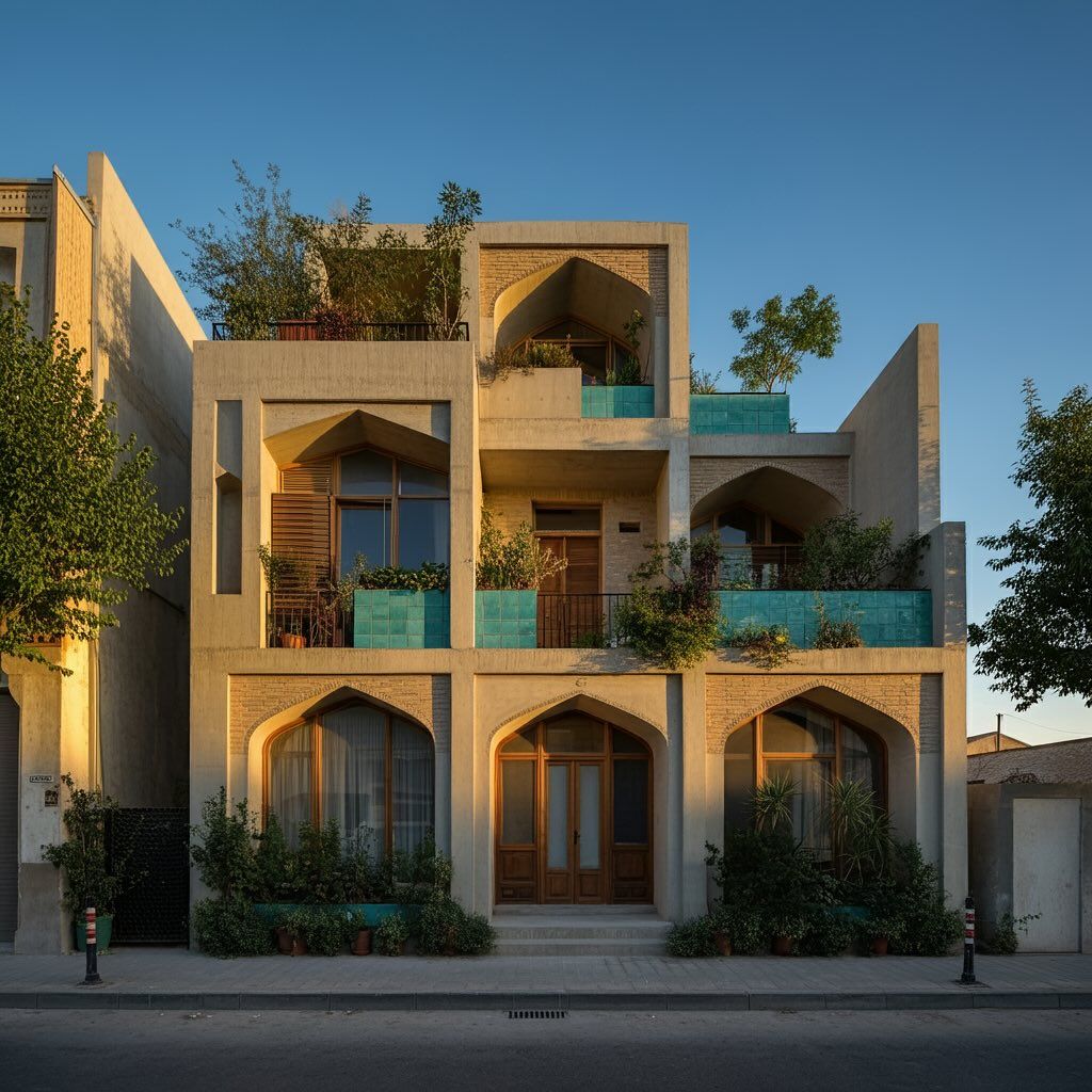 🏛️ ۷ ایده شگفت‌انگیز برای تلفیق معماری ایرانی در آپارتمان‌های مدرن